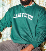 Larry David Upcycled Crewneck